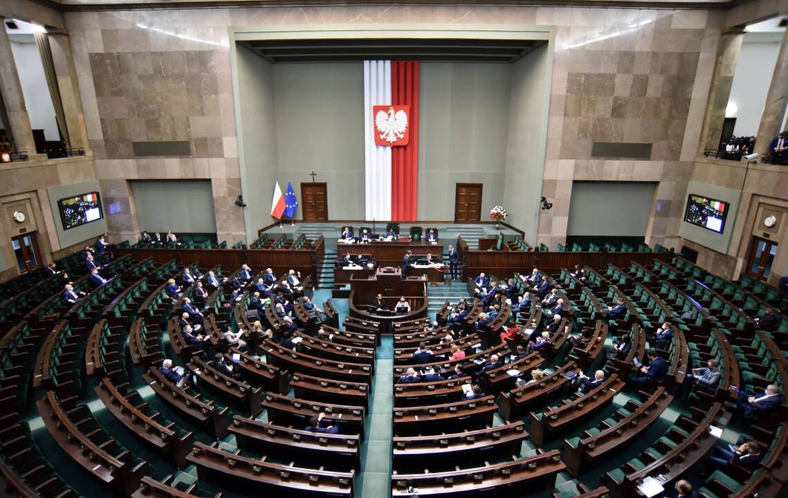 Lenkijos Senato vadovas įspėjo dėl „Polexito“