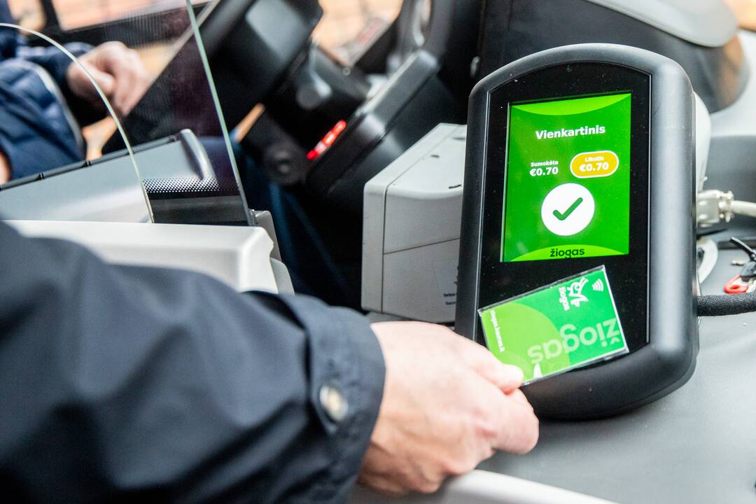 Kauno gatves išbando naujasis elektrinis autobusas