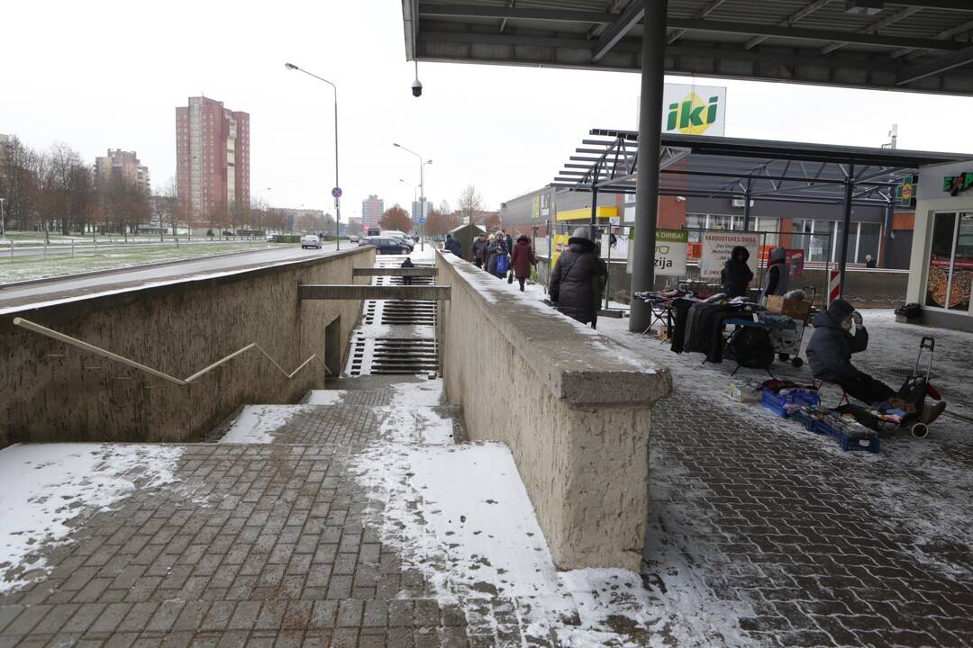 Atsisako: gyventojai nebenori požeminės perėjos dėl to, kad joje nėra labai saugu.