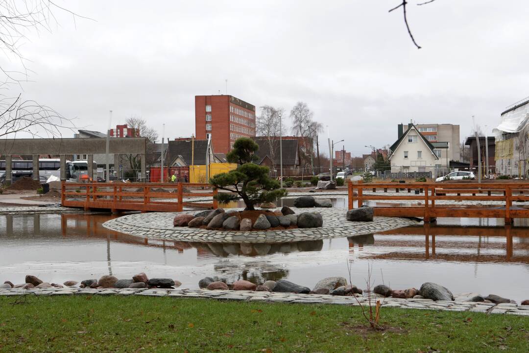 Pabaigtuvės: atsirado Sakurų parkas – nauja patraukli poilsio erdvė klaipėdiečiams.