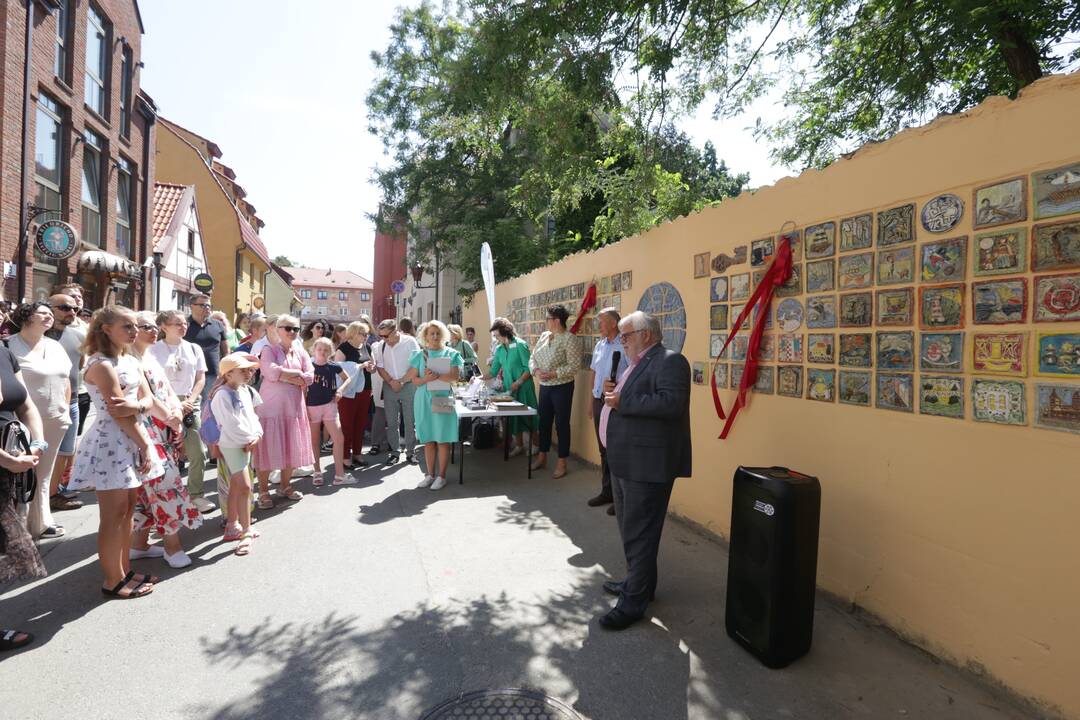 Pagarba: už didelį darbą buvo padėkota visiems iniciatoriams.