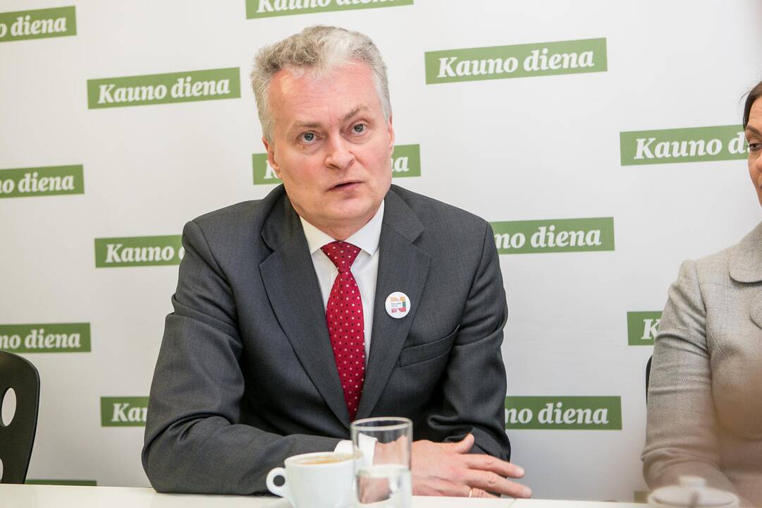 G. Nausėda su žmona