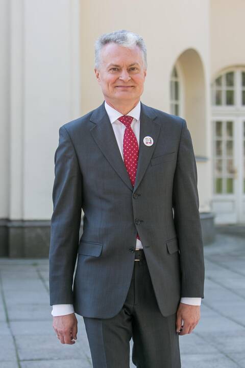G. Nausėda su žmona