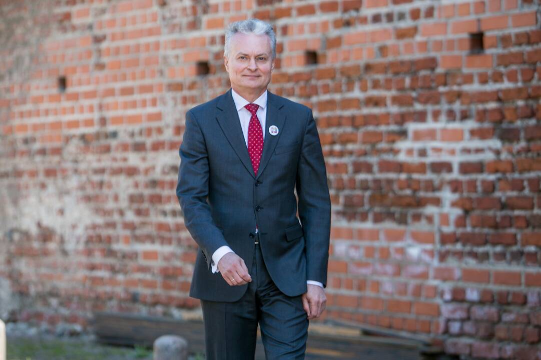 G. Nausėda su žmona