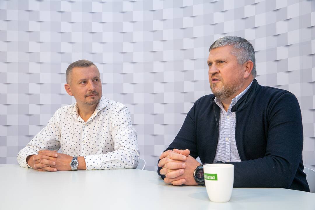 Gražvydas Muižys ir Vytenis Trumpickas