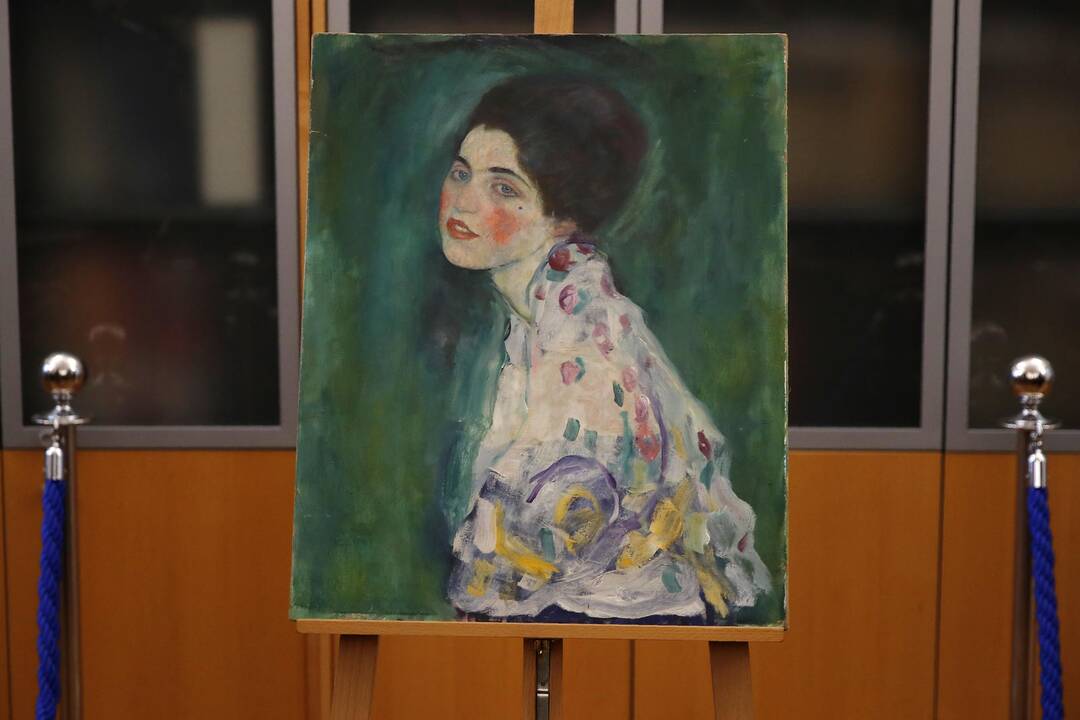 Ekspertai: Italijos galerijos teritorijoje rastas paveikslas – G. Klimto darbas