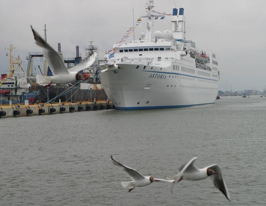 Kruizas: „Astoria“ Klaipėdos uoste 2005 m.