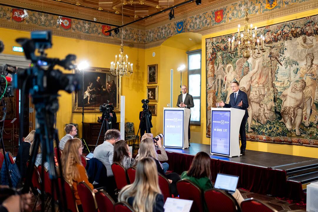 D. Žalimo spaudos konferencija po rinkimų