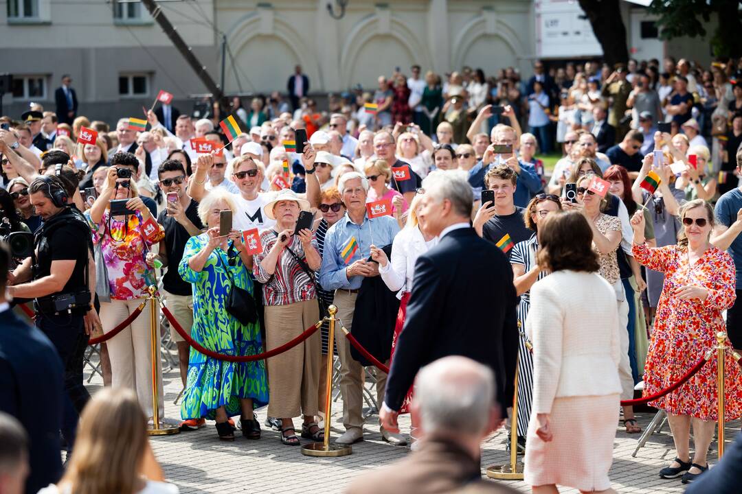 Iškilminga Respublikos Prezidento vėliavos keitimo ceremonija