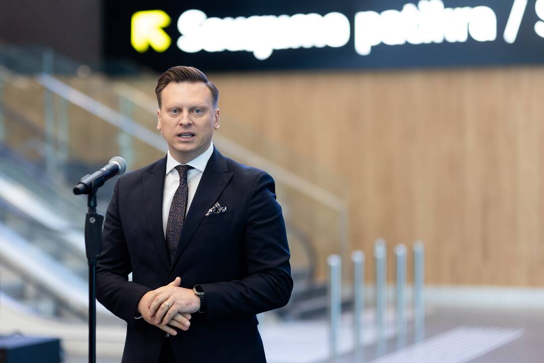 Naujo Vilniaus oro uosto išvykimo terminalo pristatymas