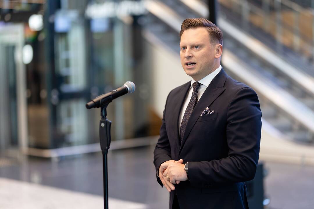 Naujo Vilniaus oro uosto išvykimo terminalo pristatymas