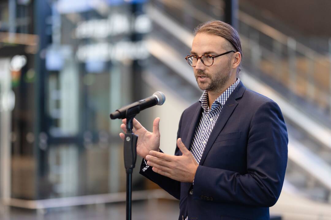 Naujo Vilniaus oro uosto išvykimo terminalo pristatymas