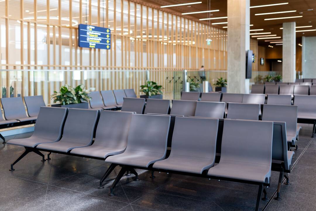 Naujo Vilniaus oro uosto išvykimo terminalo pristatymas