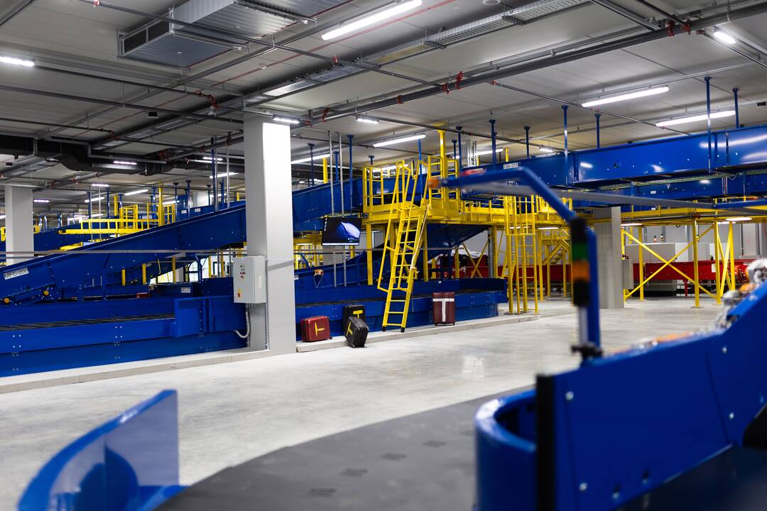 Naujo Vilniaus oro uosto išvykimo terminalo pristatymas