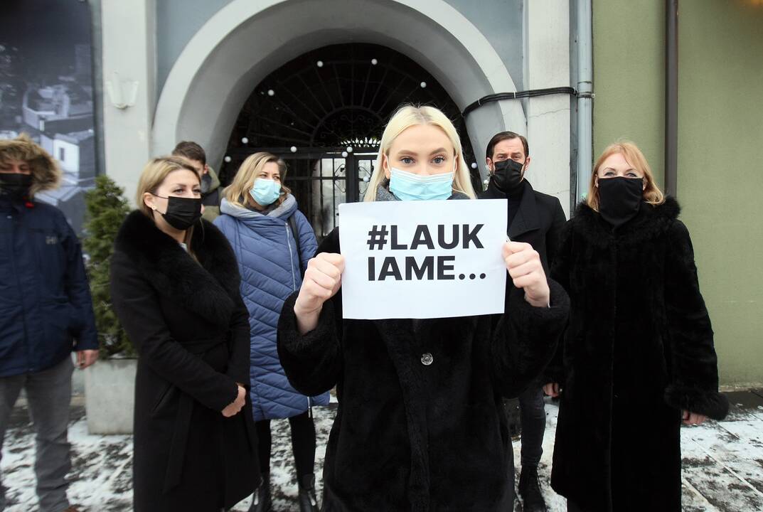 Kauno barai ir kavinės prisijungė prie protesto akcijos