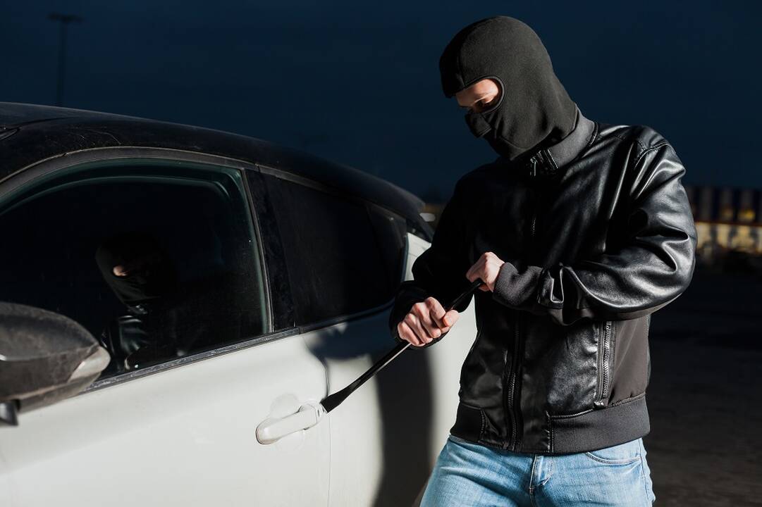 Du nepilnamečiai Panevėžio rajone įtariami pavogę automobilį