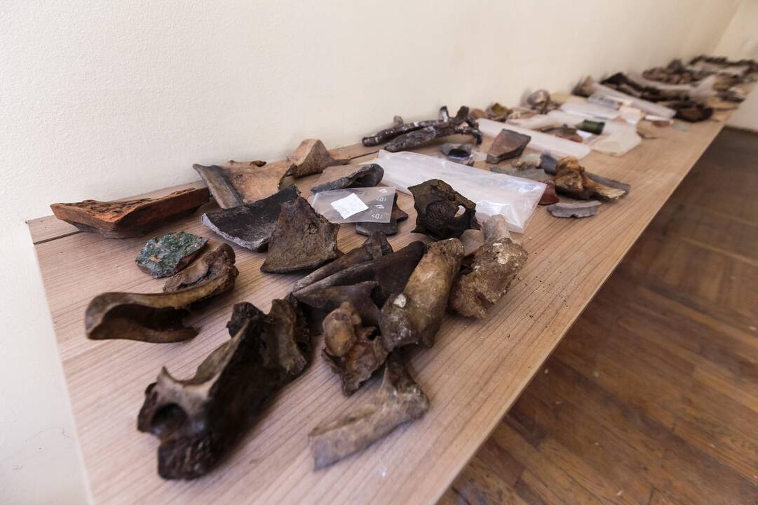 Didžiosios sinagogos archeologiniai radiniai