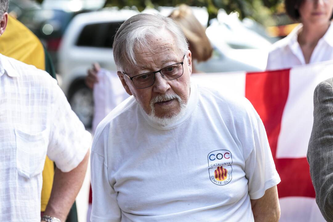 B. Nemcovo skvere paminėtos karo Gruzijoje metinės