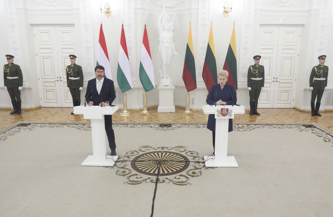 Vengrijos prezidento vizitas Lietuvoje
