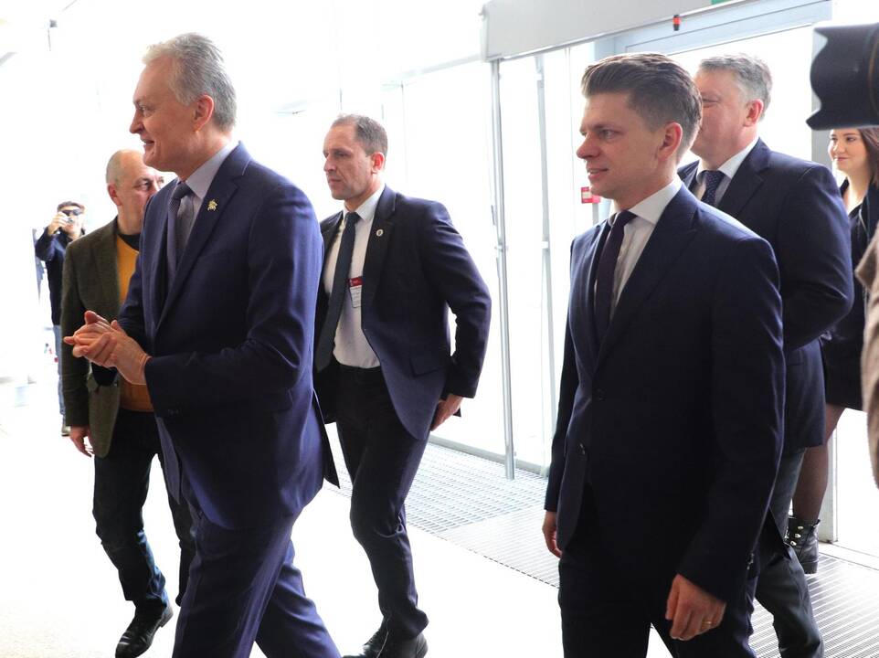 Prezidentas lankosi Vilniaus knygų mugėje