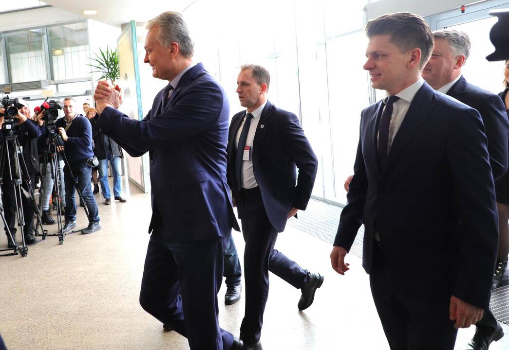Prezidentas lankosi Vilniaus knygų mugėje