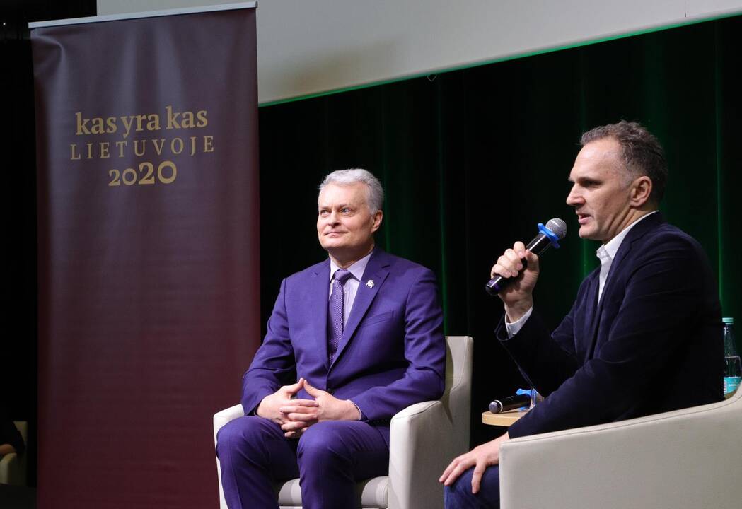 Prezidentas lankosi Vilniaus knygų mugėje