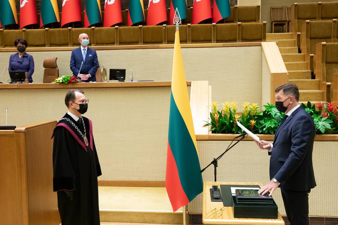 2020–2024 metų kadencijos Seimas pradėjo darbą