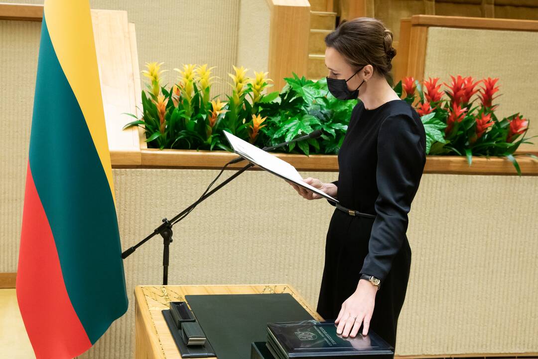 2020–2024 metų kadencijos Seimas pradėjo darbą