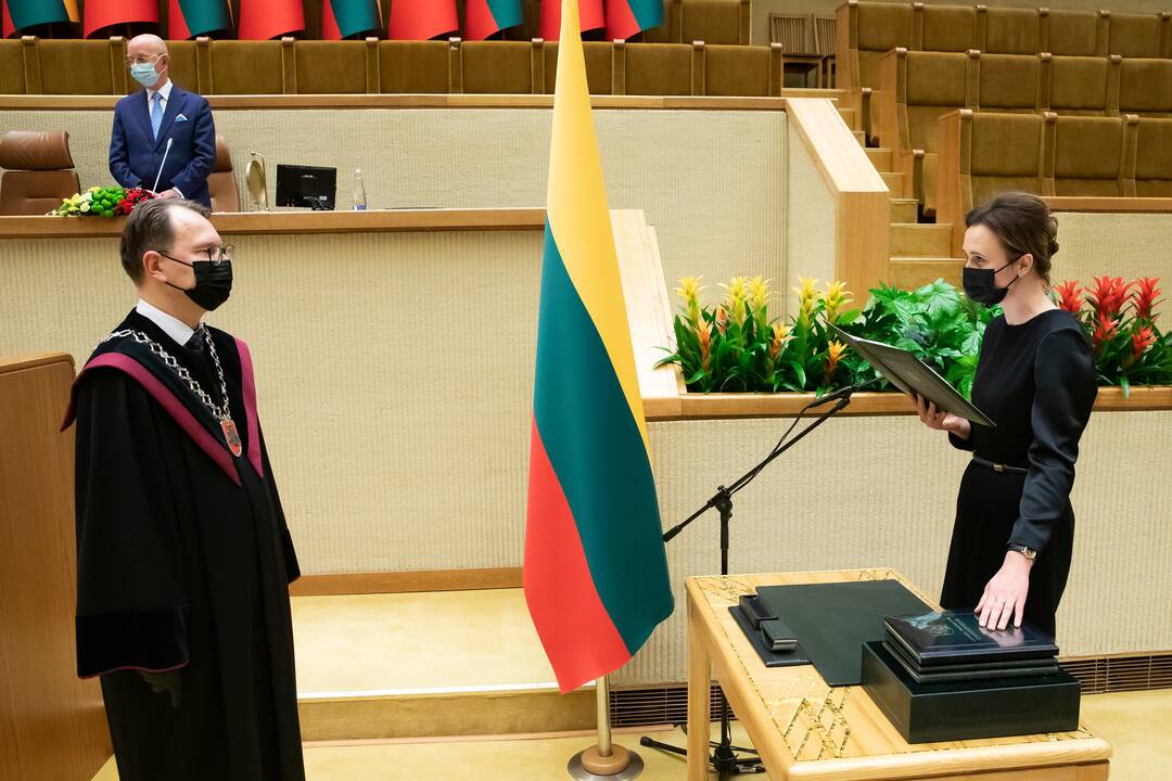 2020–2024 metų kadencijos Seimas pradėjo darbą