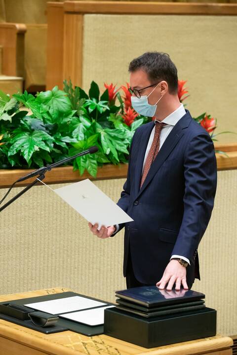 2020–2024 metų kadencijos Seimas pradėjo darbą