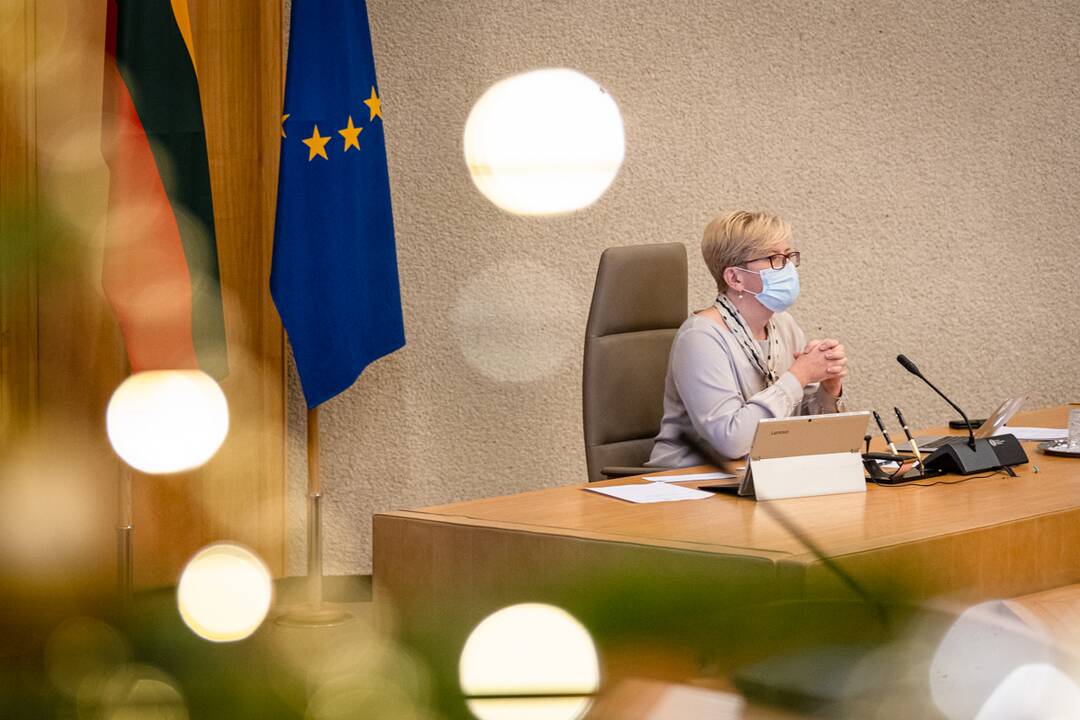 I. Šimonytė apie karantiną: iki sausio 31 dienos jokių radikalių pasikeitimų nebus