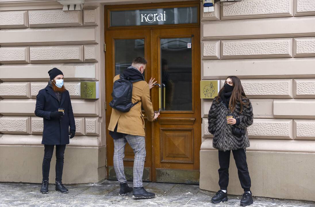 Lietuvoje protestavo barai, klubai ir restoranai