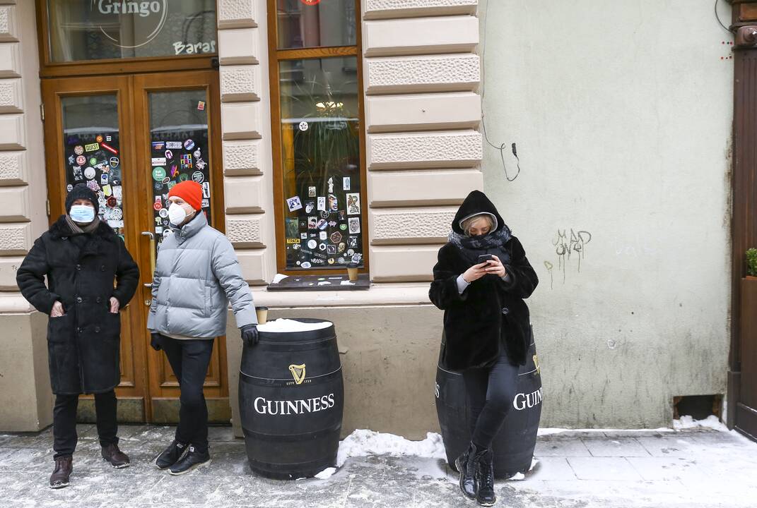 Lietuvoje protestavo barai, klubai ir restoranai