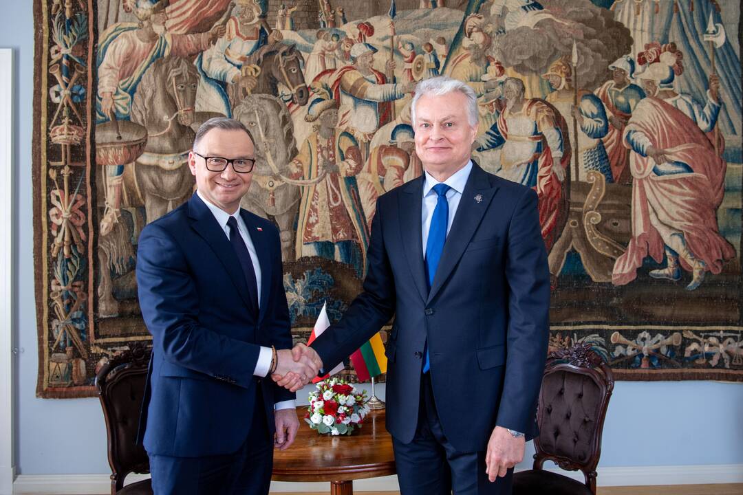 Andrzejus Duda ir Gitanas Nausėda
