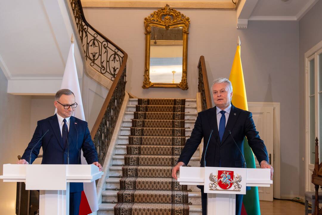 Andrzejus Duda ir Gitanas Nausėda