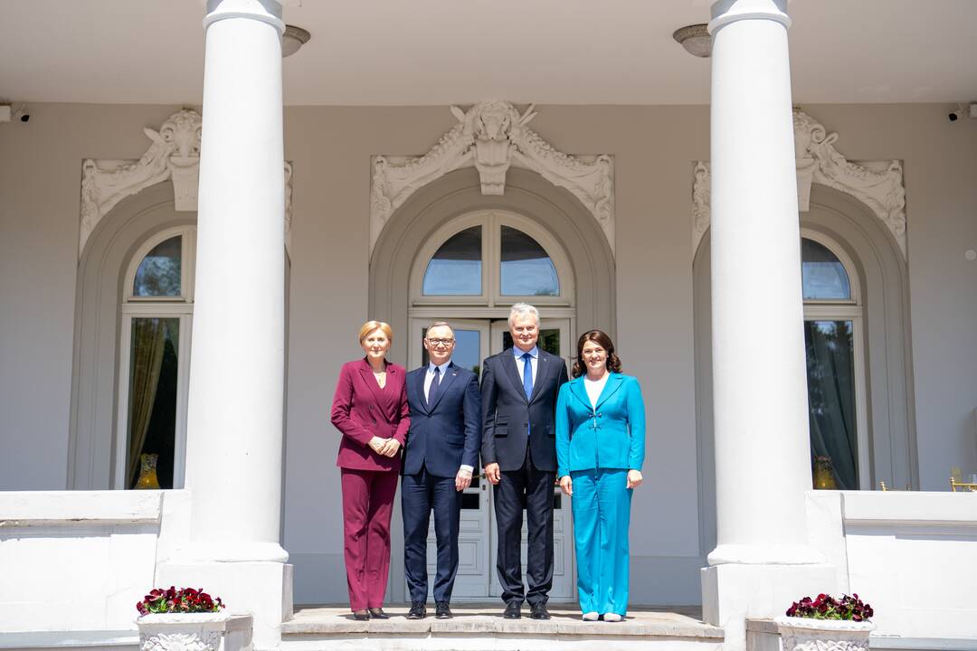 Andrzejus Duda ir Gitanas Nausėda