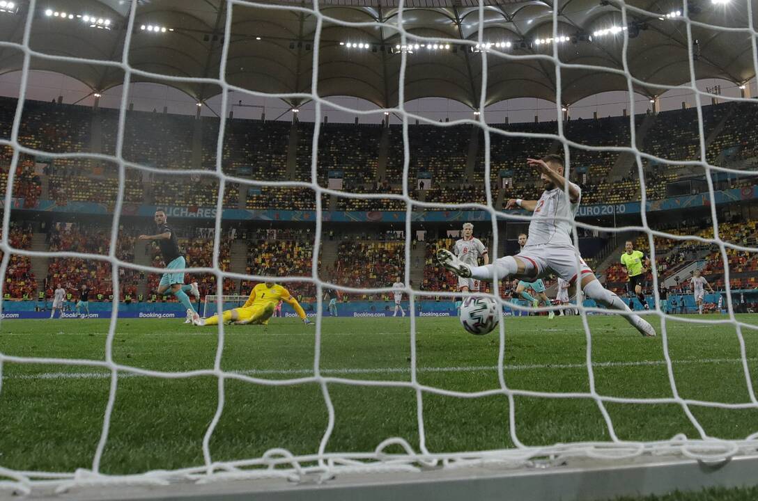 Europos futbolo čempionatas: Austrija–Šiaurės Makedonija 3:1