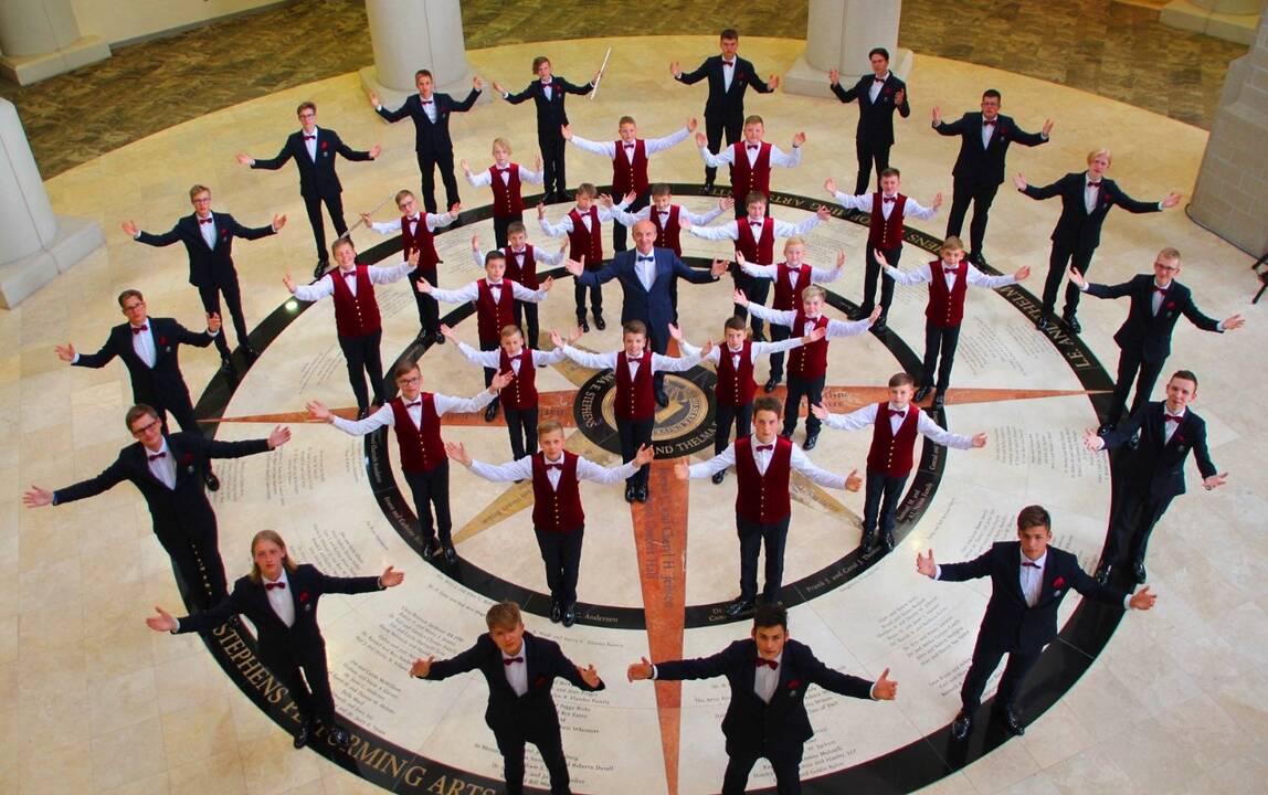 Moterų choras „Magone“ iš Latvijos.