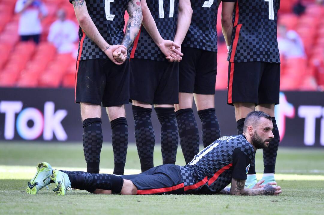 Europos futbolo čempionatas: Anglija–Kroatija 1:0