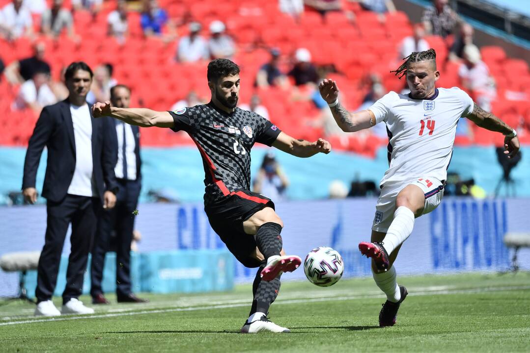 Europos futbolo čempionatas: Anglija–Kroatija 1:0