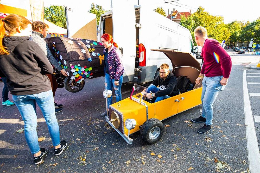 Pasiruošimas „Red Bull muilinių lenktynėms“