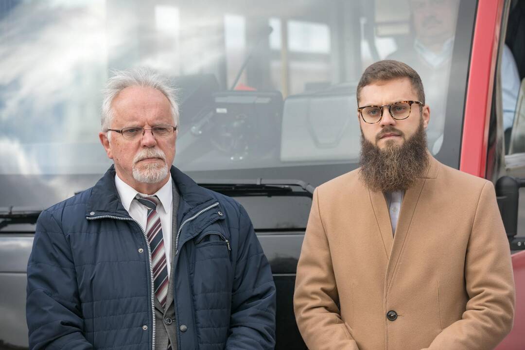 Vilniuje pristatyti pirmieji Lietuvoje elektriniai autobusai