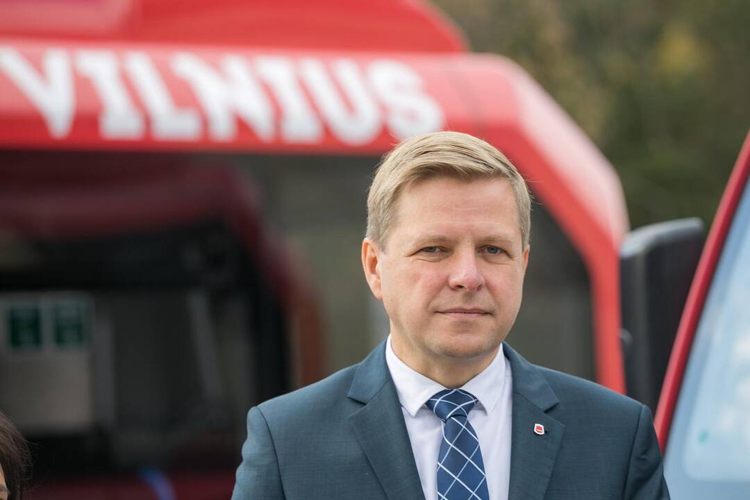Vilniuje pristatyti pirmieji Lietuvoje elektriniai autobusai