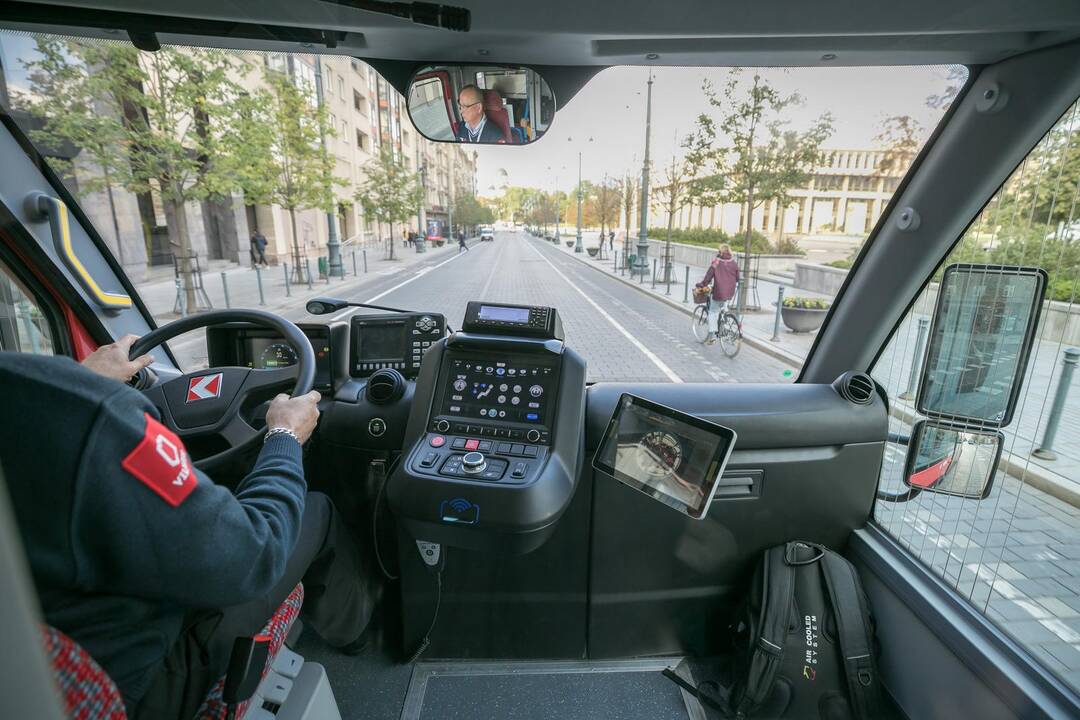 Vilniuje pristatyti pirmieji Lietuvoje elektriniai autobusai