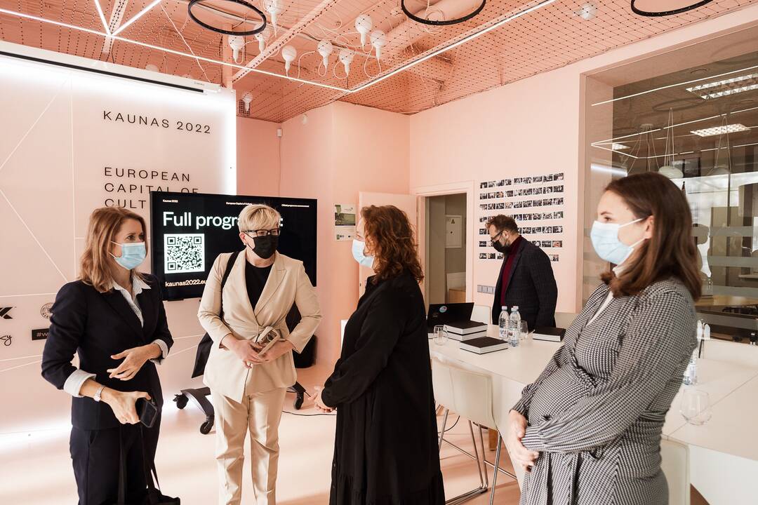 Kaune lankėsi Lietuvos ir Estijos premjerės