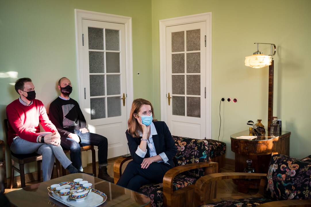Kaune lankėsi Lietuvos ir Estijos premjerės