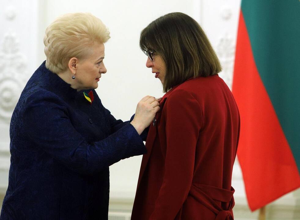 Prezidentūroje įteikti valstybiniai apdovanojimai