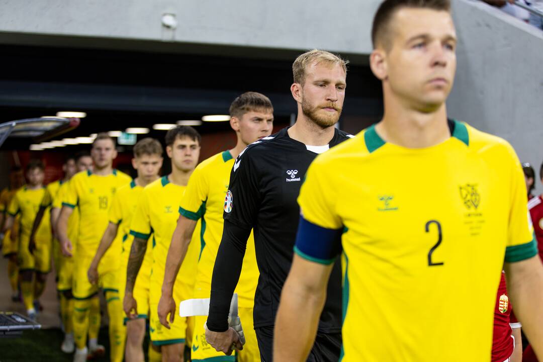 Europos futbolo čempionato atranka: Vengrija – Lietuva 2:0