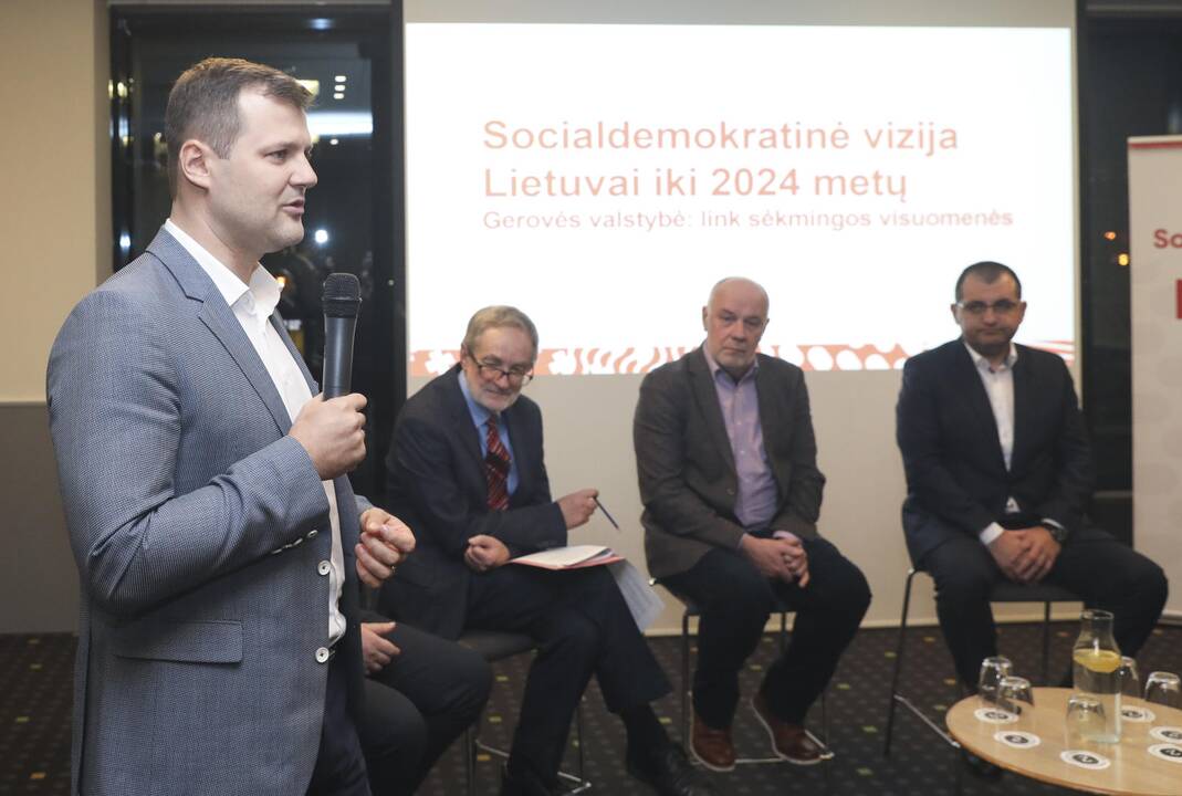 Socialdemokratai pristatė savo viziją