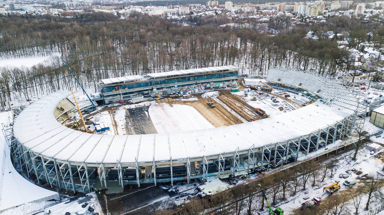 Pokyčiai S. Dariaus ir S. Girėno stadione 